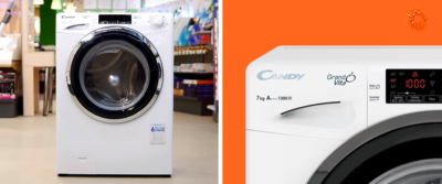 Какие бывают современные стиральные машины? ✅ На примере Candy GVS4137THN3/1-S