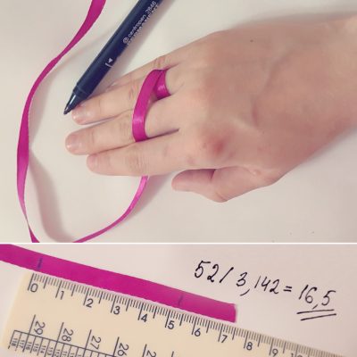 Как измерить размер пальца