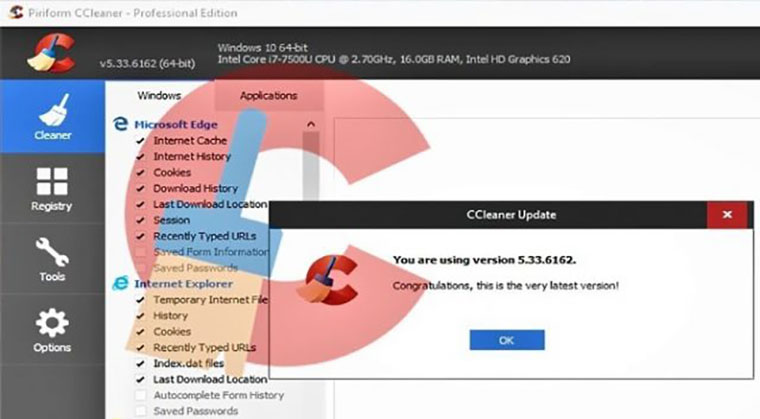 Як очистити диск С через CCleaner