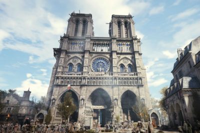 В восстановлении собора Парижской Богоматери поможет игра