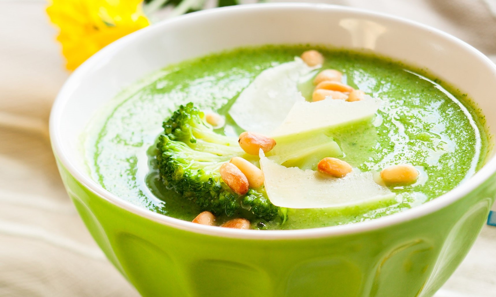 Суп-пюре овощной с брокколи