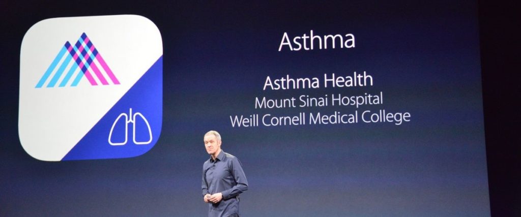 Устройства Apple будут помогать детям с астмой