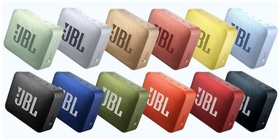 JBL GO 2 в разных цветах