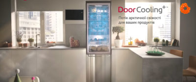 Холодильник LG с NO FROST и DoorCooling+ | Обзор