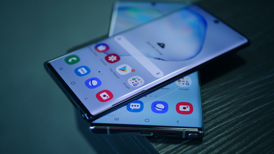 Samsung Galaxy Note 10 and Note 10 Plus-дизайн