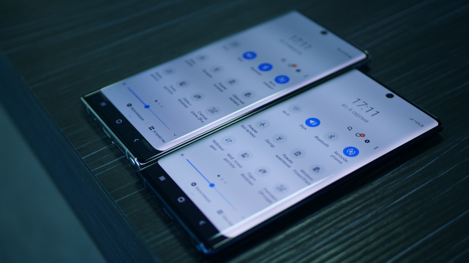 Samsung Galaxy Note 10 and Note 10 Plus-интерфейс