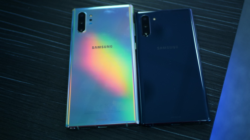 Samsung Galaxy Note 10 and Note 10 Plus-расцветки