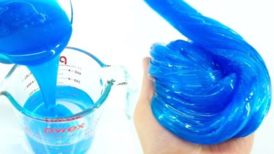 Как сделать slime без клея и тетрабората дома