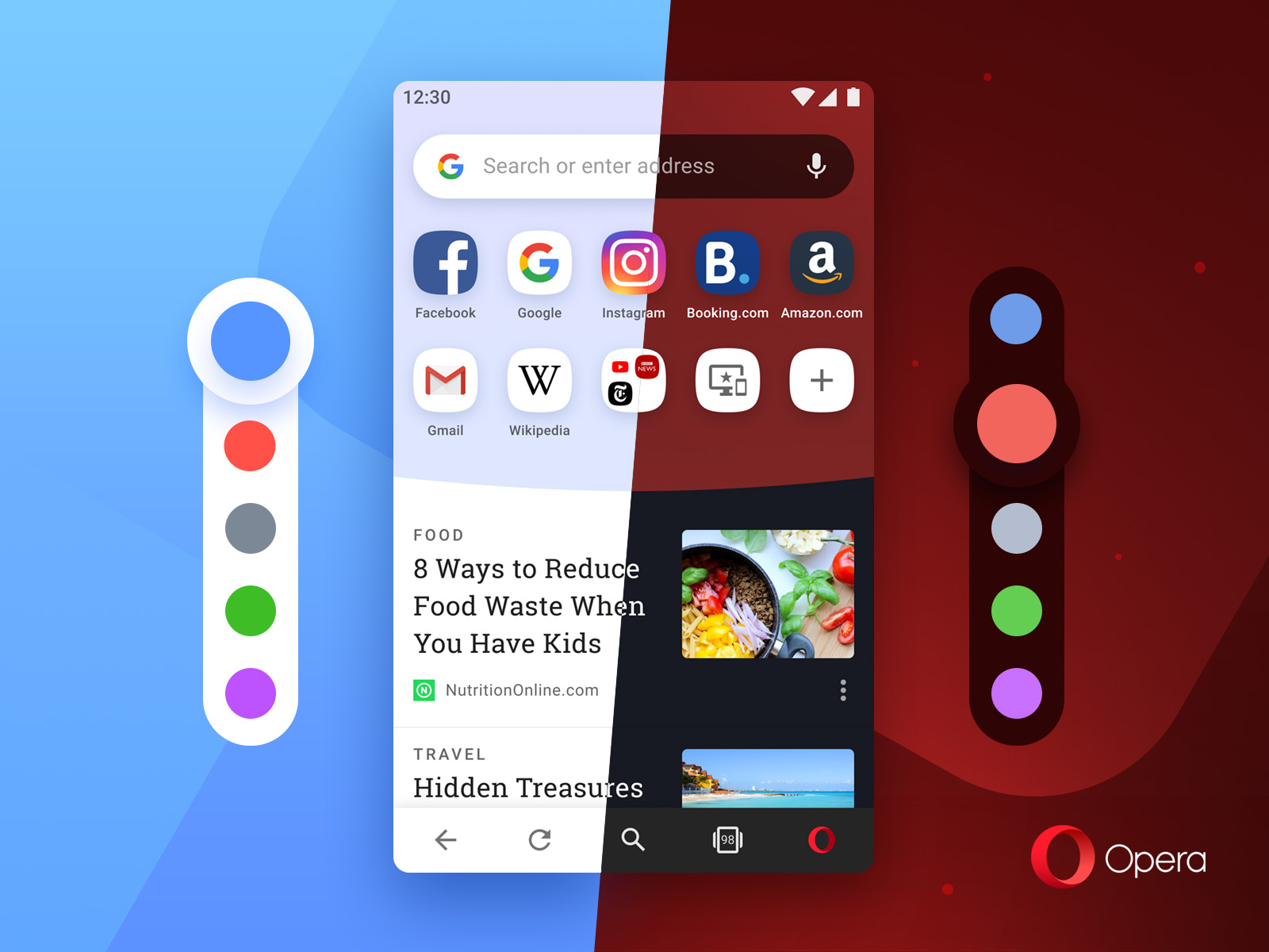 Opera-новая версия мобильного браузера