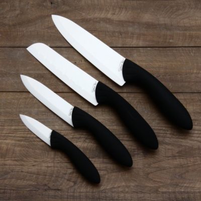  Білі керамічні ножі-набір