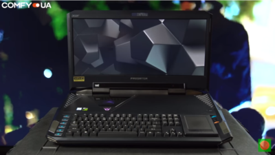 Зовнішній вигляд Acer Predator 21 X