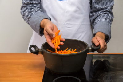 Етап додавання моркви