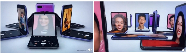 Samsung показала Galaxy Z Flip в рекламном ролике