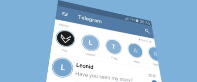 Внезапный слух: Раздел Stories может появиться в Telegram