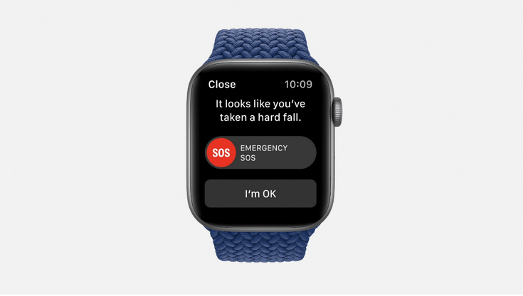 Новые Apple Watch-SOS