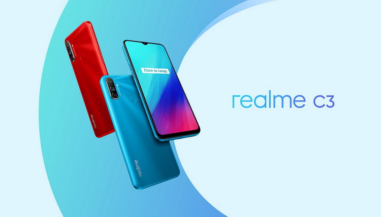 Realme C3-бюджетный смартфон