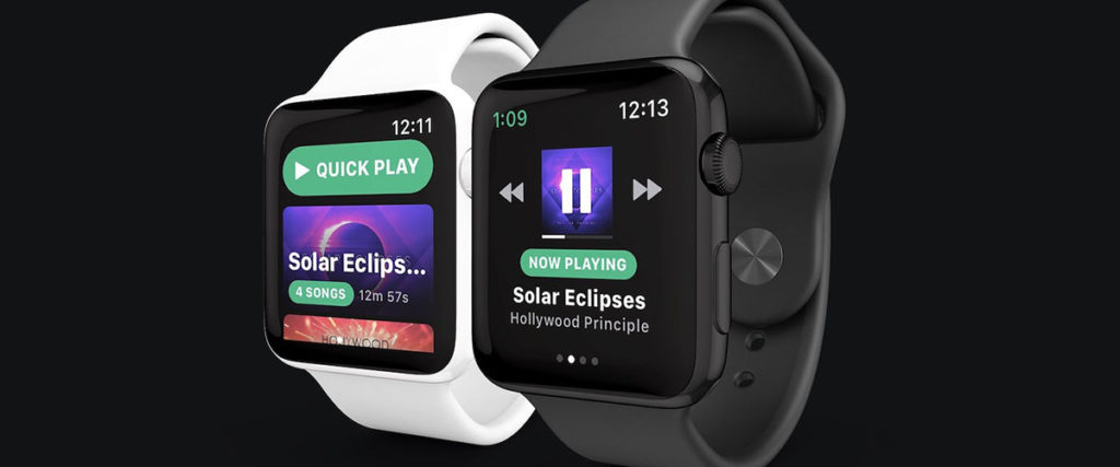 Spotify для Apple Watch — под умные часы сделали отдельное приложение