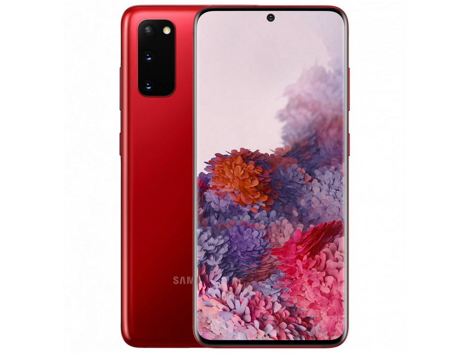 Samsung Galaxy S20 Red-красная расцветка