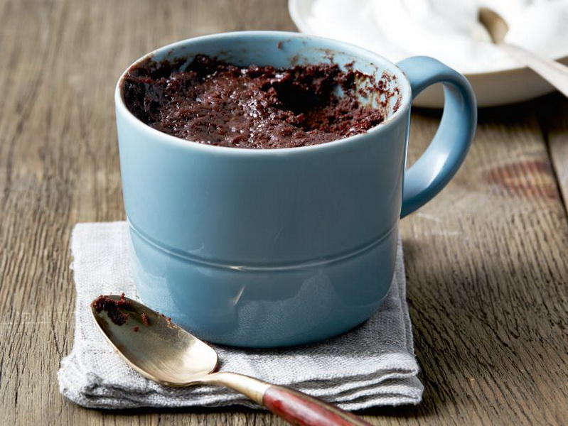 Chocolate cupcake-in a mug