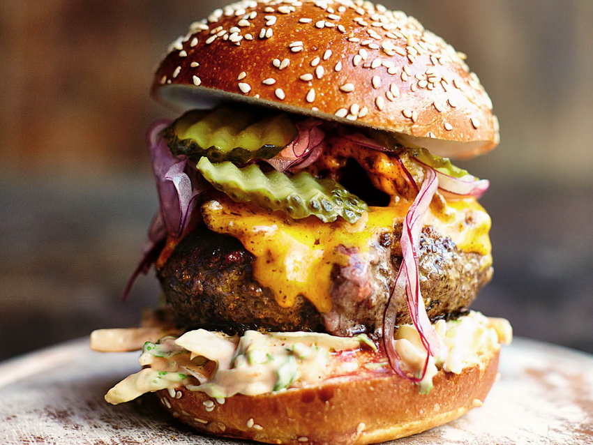 Crazy Burger-by Jamie Oliver