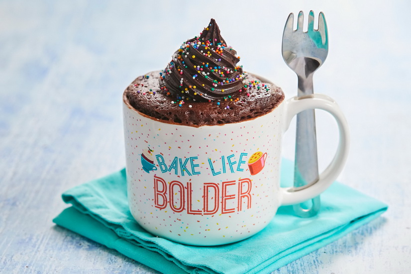 cupcake in a mug-recipe.