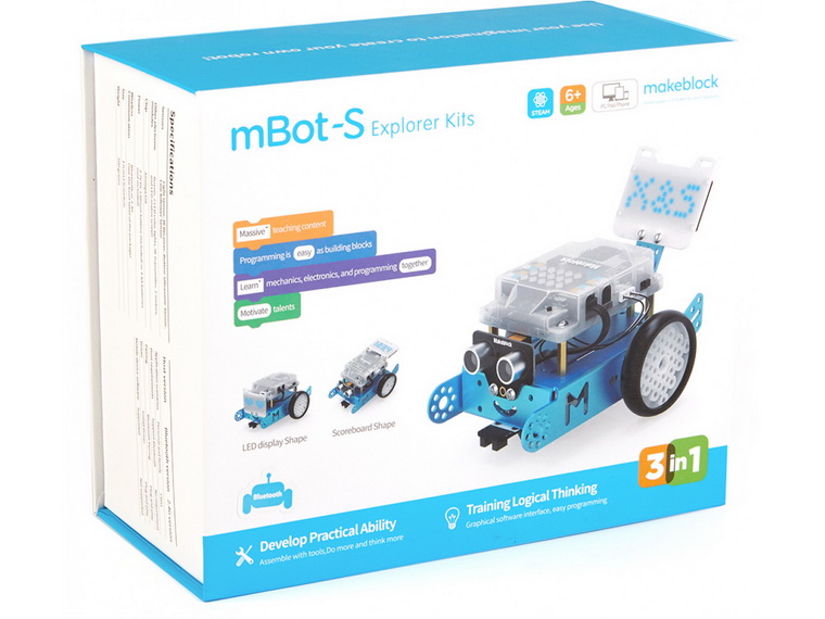 Электронный конструктор Makeblock mBot S-упаковка коробка