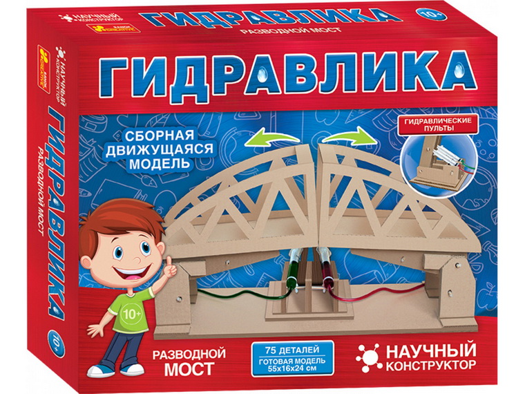 Конструктор из природных материалов Ranok-Creative-Разводной мост.