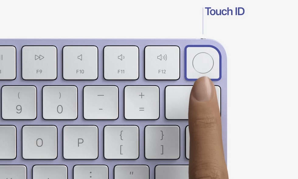 сканер отпечатков пальцев Touch ID.