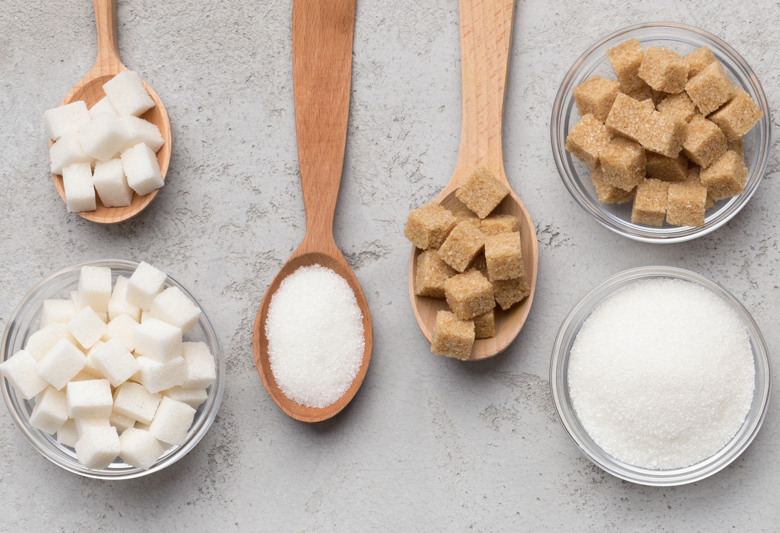 Солевой рацион. Сахар в еде. Подсластители в пищевых продуктах. Исключить сахар. Откажитесь от сахара.
