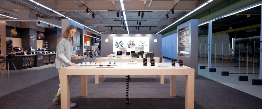 Первый Apple Shop  в Comfy — дата и место открытия
