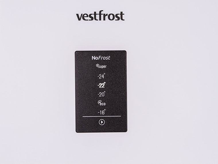 Морозильна камера Vestfrost FN371EW дисплей