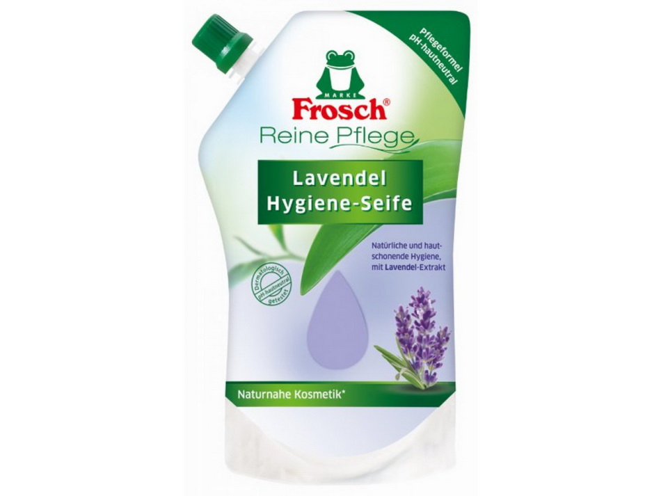 Жидкое мыло для рук Frosch-Лаванда.