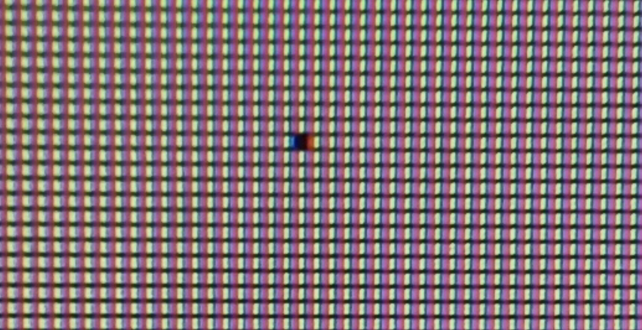 Как выглядит битый пиксель на мониторе