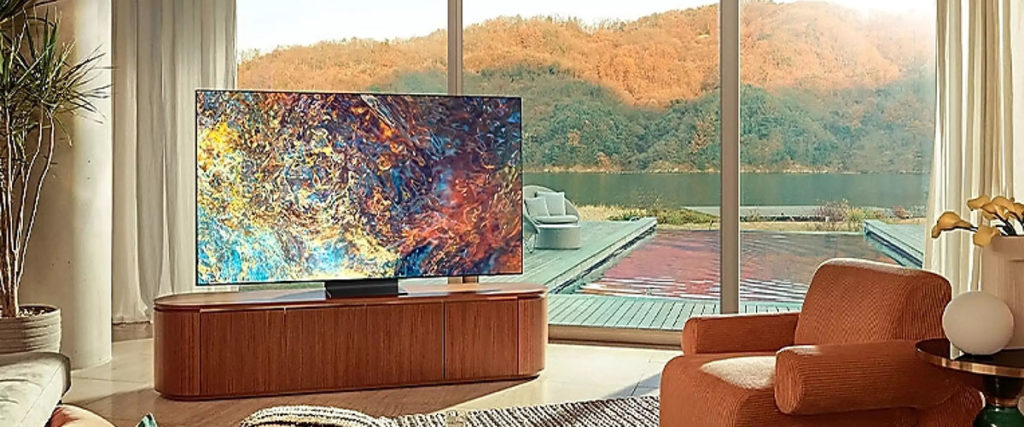 Телевізор із діагоналлю 98 дюймів — Samsung Neo QLED QN90A 4K дивує!
