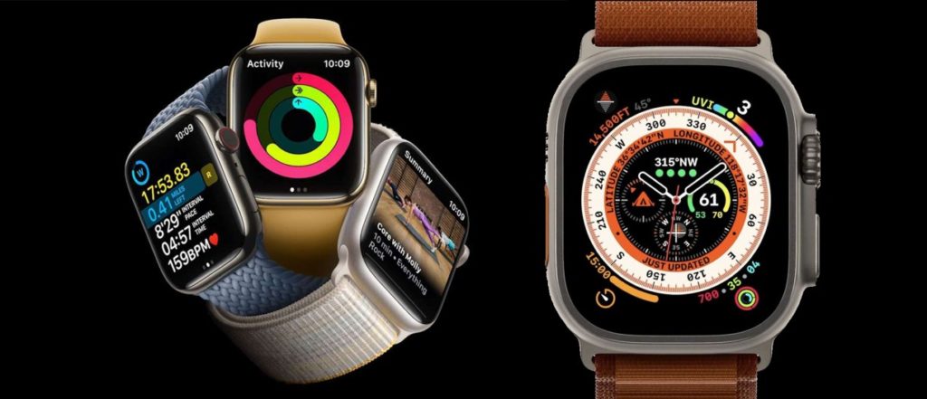 Носимые устройства: умные часы Apple Watch Series 8, Apple Watch Ultra и Apple Watch SE 2 и наушники Apple AirPods Pro 2. Первые впечатления
