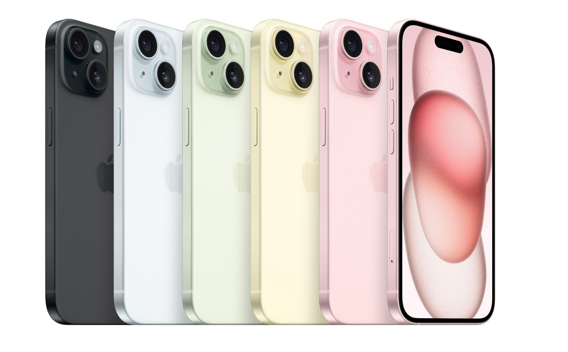 Apple iPhone 15-расцветки