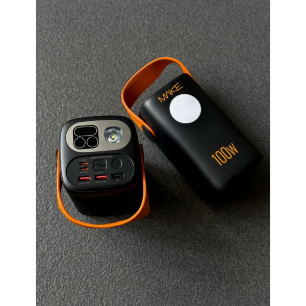 MAKE 100W PD+QC 60000 mAh Black