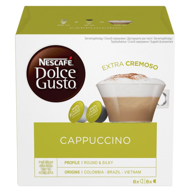 2 Nescafe DOLCE GUSTO Cappuccino