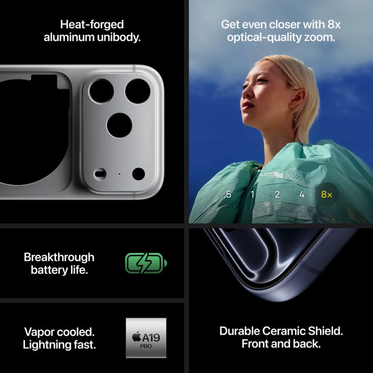 Apple iPhone 17 Pro характеристики