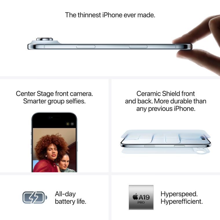 Apple iPhone Air характеристики