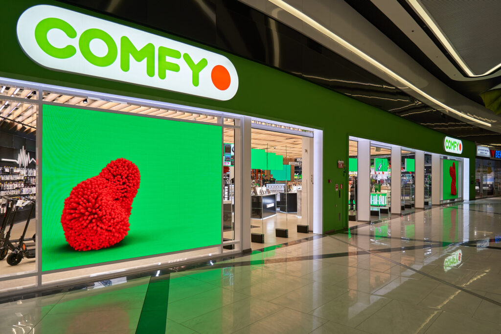 Компанія COMFY посилює