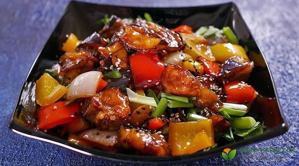 Баклажаны по-азиатски в